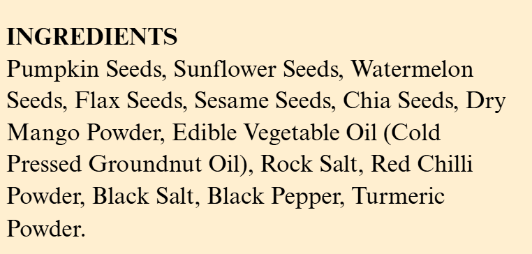 Seed Mix